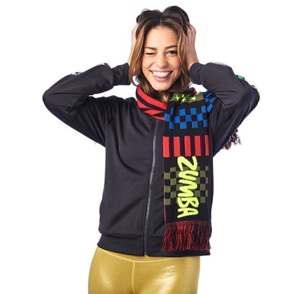 Zumba Dance League Scarf (knit) NWT - Picture 3 of 10